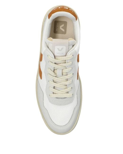 Veja White V-10 Sneakers