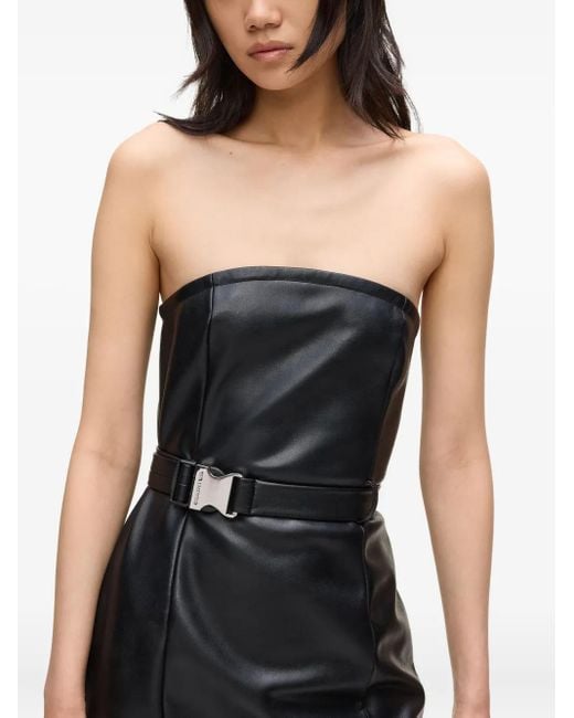 Karl Lagerfeld ストラップレス ドレス Black