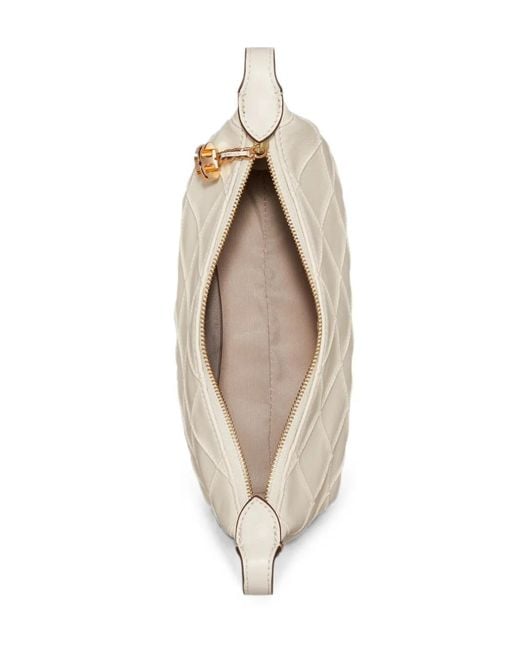 Tory Burch Natural Fleming Pochette
