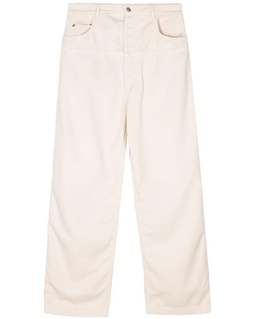 Isabel Marant White Keren Wide-Leg Jeans for men