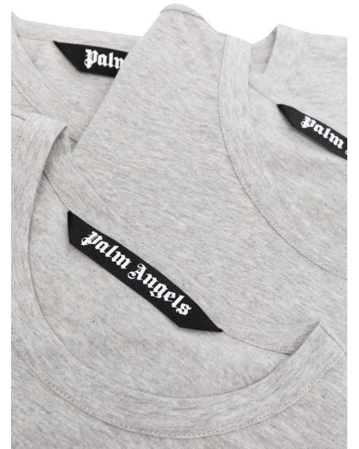 Palm Angels 3er-Pack T-Shirts mit rundem Ausschnitt in White für Herren
