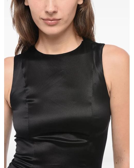 Givenchy Jurk Met Doorzichtig Vlak in het Black
