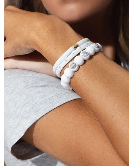 ’ROBERTO DEMEGLIO White 18Kt Dama Diamond Bracelet