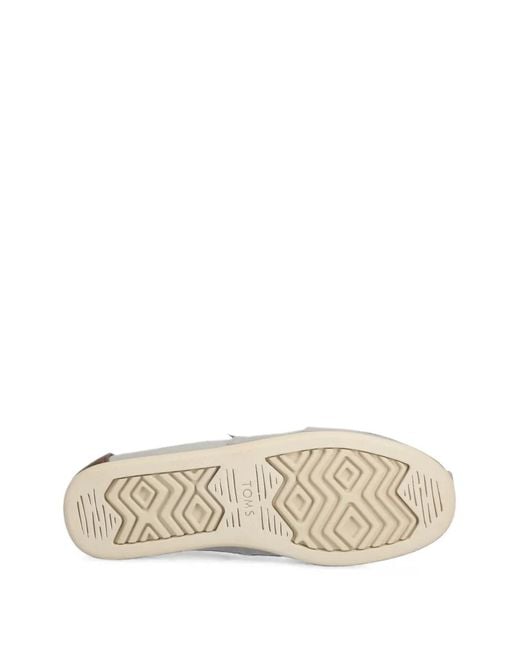 TOMS Klassische Espadrilles in White für Herren