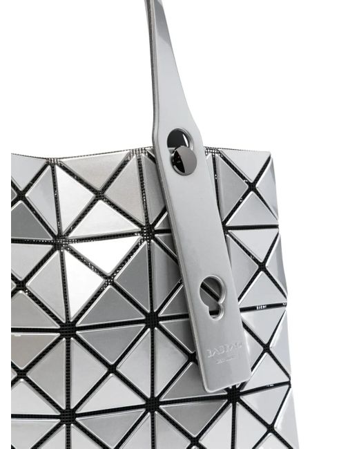 Bolso shopper Prism con motivo geométrico Issey Miyake de color Gray