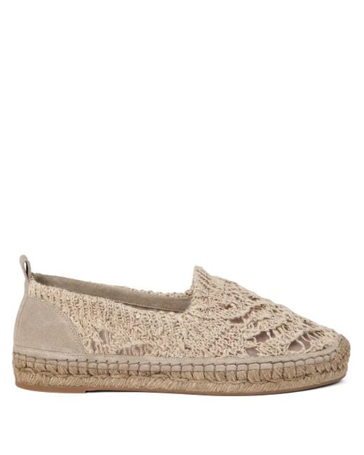 Brunello Cucinelli Dazzling エスパドリーユ Brown