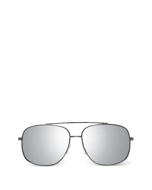 Guess Metallic Lunettes De Soleil Gu7624 À Verres Miroir for men