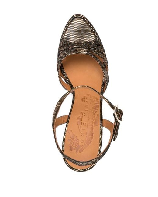 Chie Mihara Brown Aniel 110mm Sandals