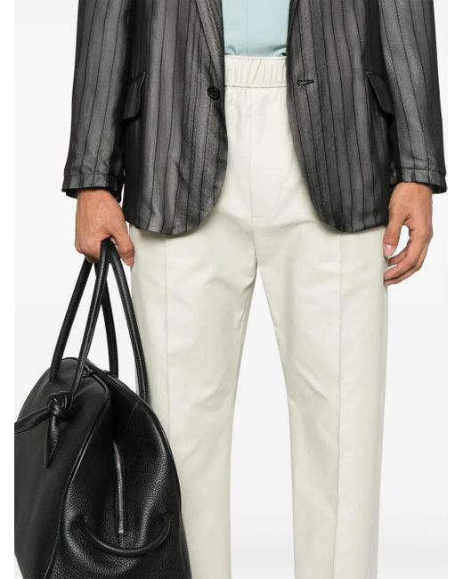 Lanvin Cropped Broek in het White voor heren