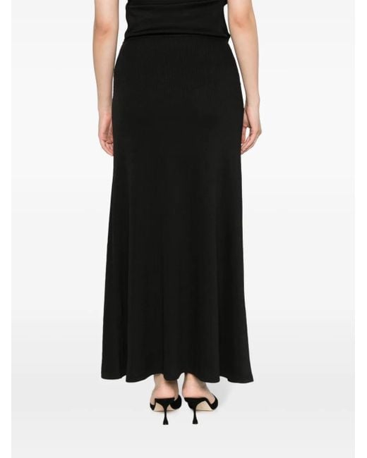 Christopher Esber Black Orbit Cut-Out Maxi Skirt