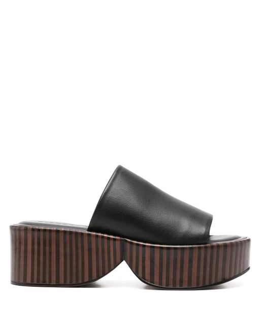 Mules Firsta 65 Mm Robert Clergerie en coloris Brown