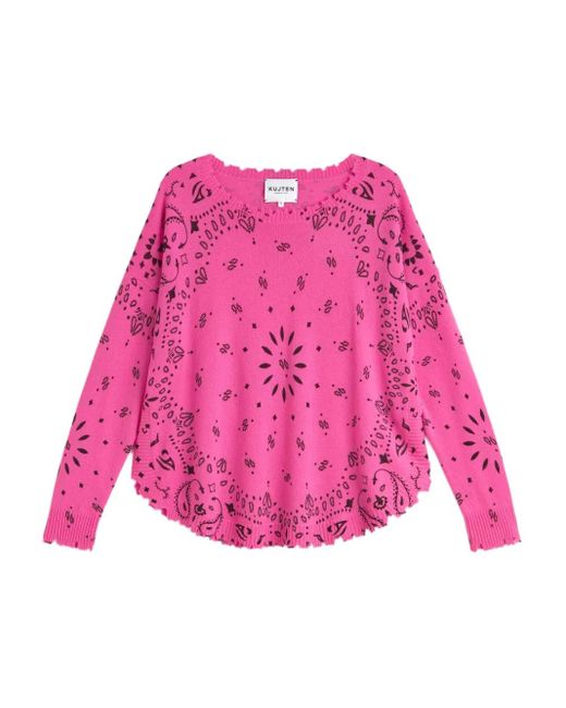 Kujten Mela プルオーバー Pink