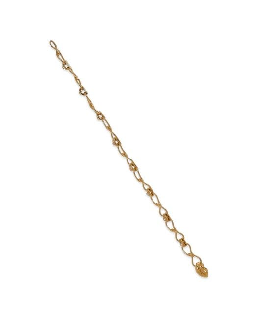 EDINA KISS Metallic Large Double Paisley Diamond Bracelet