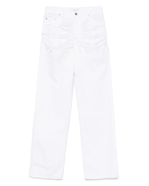 Stella McCartney ダメージ ジーンズ White