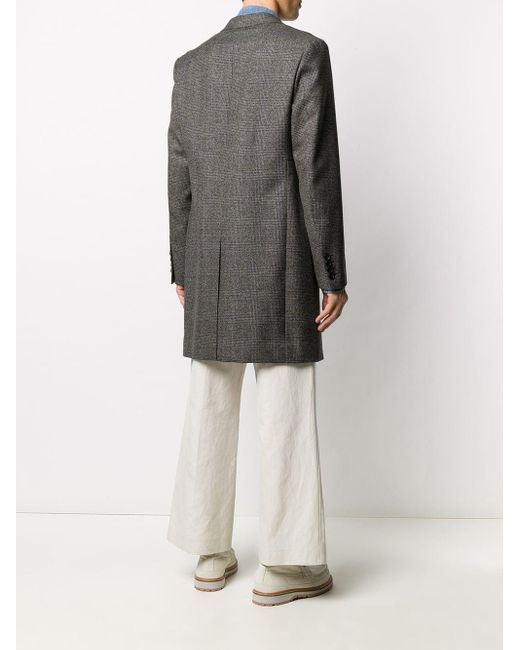 mantel mit karomuster herren