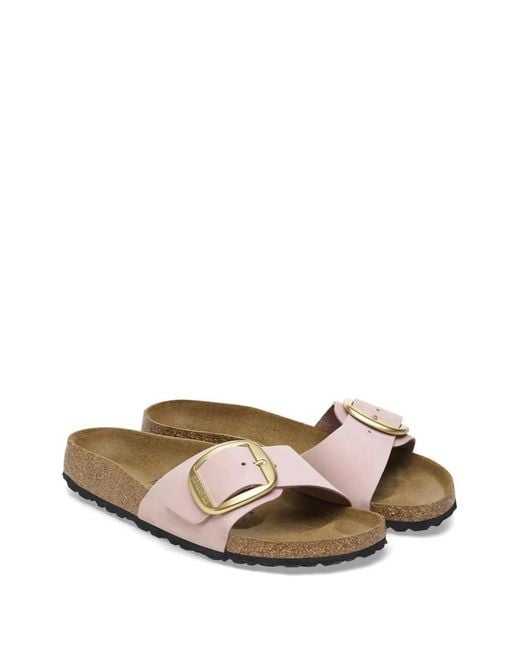 Birkenstock Pink Sandales Madrid Big Buckle