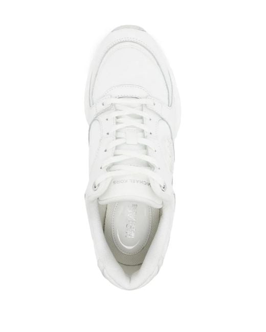 MICHAEL Michael Kors White Zuma 70Mm Panelled Sneakers