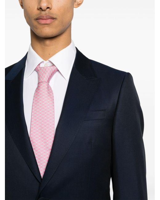Zegna Blue Single-breasted Slim-fit Suit for men