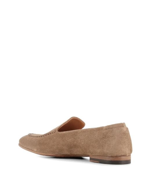 Alberto Fasciani Brown Lily Suede Loafers