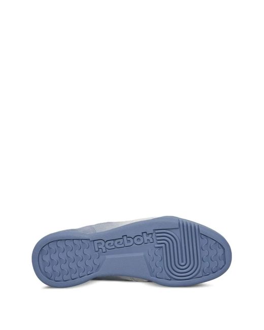Reebok Blue Workout Plus Og Suede Sneakers