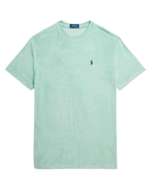 Polo Ralph Lauren Green Polo Pony-embroidered T-shirt for men