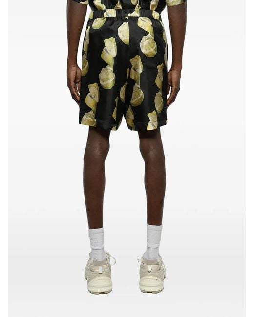 Givenchy Black Formal Elasticated Shorts for men