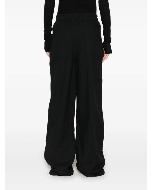 Thom Krom Black Straight Trousers