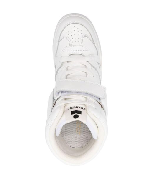 Sneaker in pelle Ellyn di Isabel Marant in White