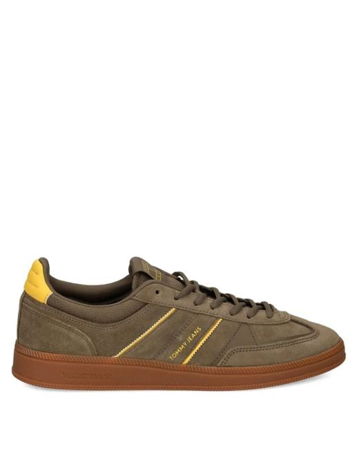 Tommy Hilfiger The Greenwich Sneakers Mit Wildlederstreifen in Brown für Herren