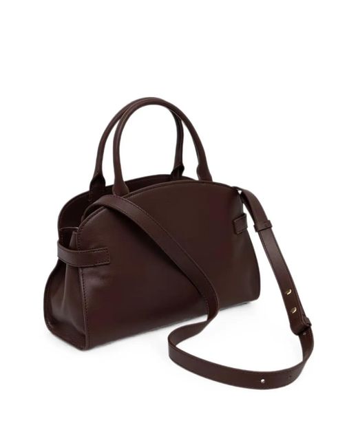 Coccinelle Brown Small Sabine Tote Bag