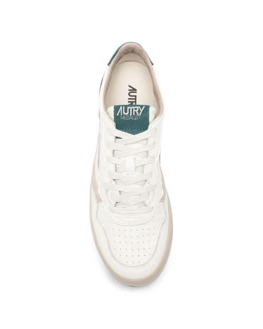 Autry White Sneakers for men