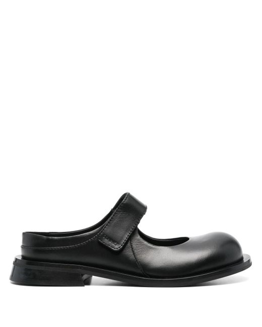 Sunnei Black Form Marg Sabot Shoes