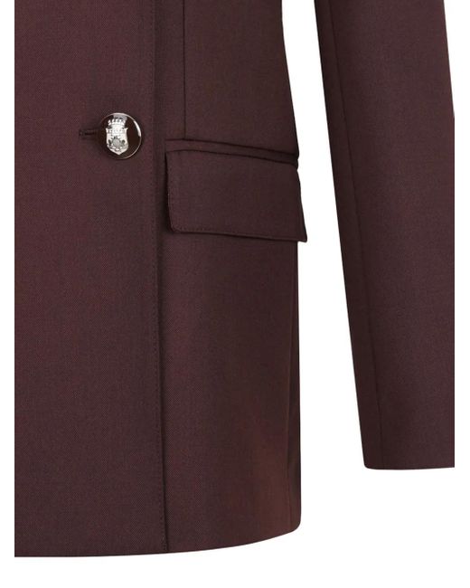Elisabetta Franchi Brown Doppelreihiger Blazer