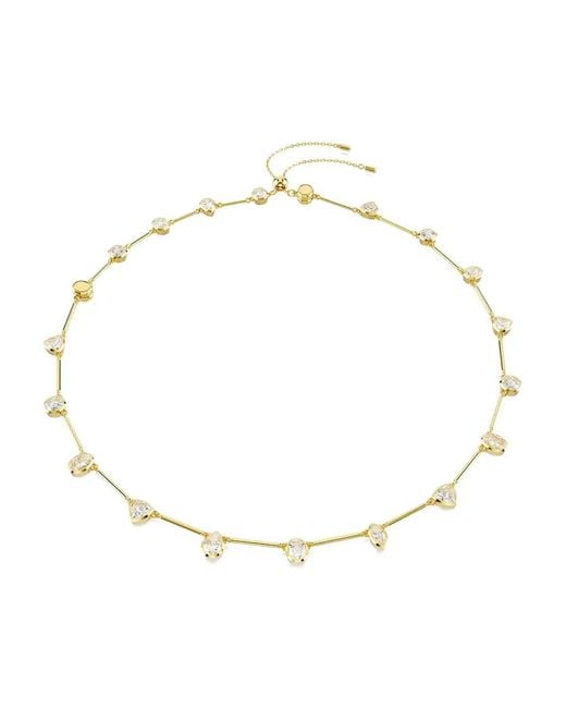 Swarovski Metallic Imber Tennis Necklace