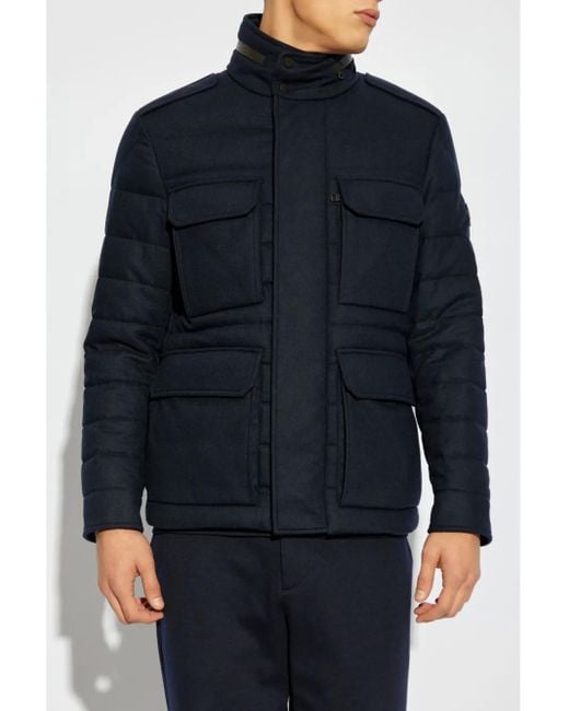 Moncler Blue Munt Down Jacket for men