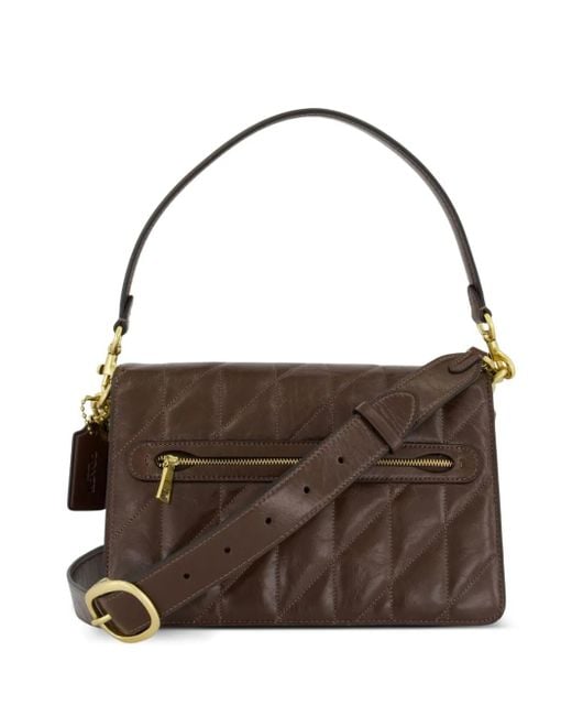 Borsa A Spalla Tabby di COACH in Brown