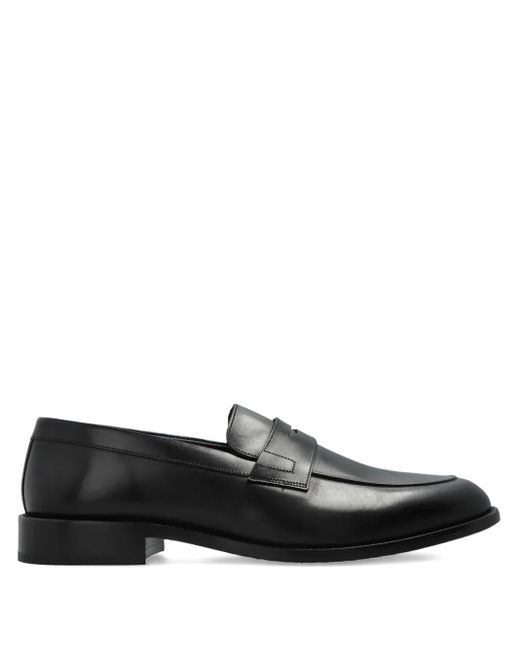 メンズ Paul Smith レザー ペニーローファー Black