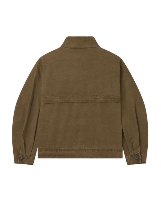 Mini Cream Green Pocket Jacket