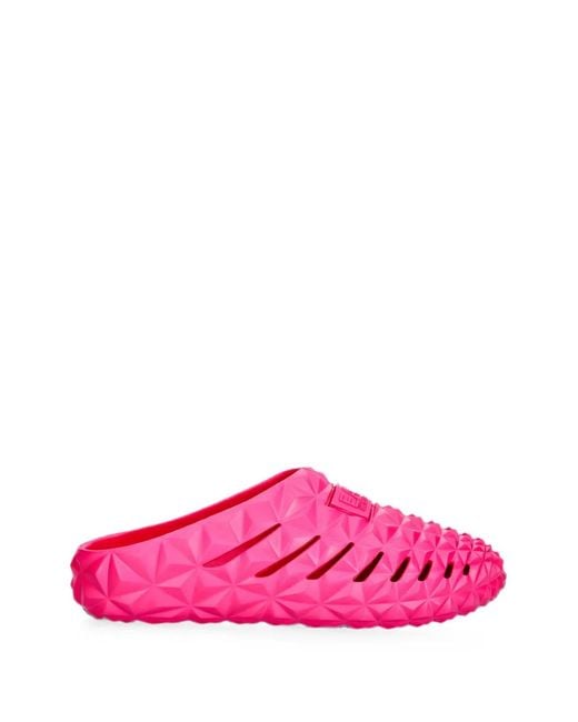 EA7 Pink Prisma Logo-Detail Slides
