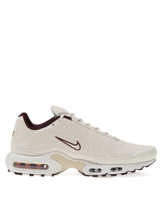 Nike White Air Max Plus Premium Sneakers for men