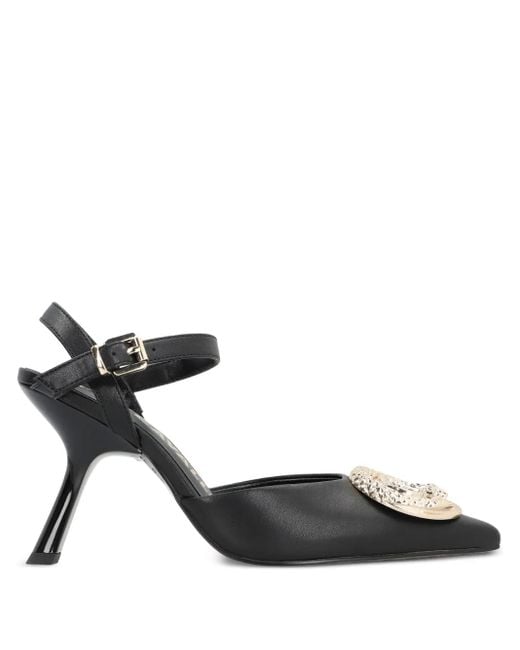 Just Cavalli アンクルストラップ サンダル Black
