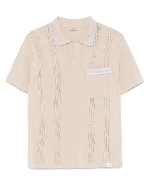 Paul & Shark White Asymmetric-Pocket Polo Shirt for men