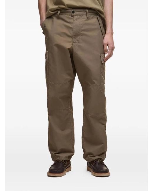 Barbour Brown Corduroy Pocket Trousers for men