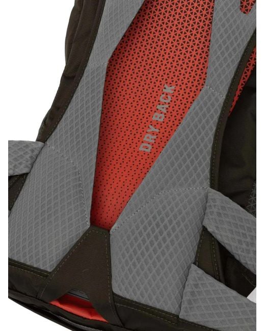 Salewa Gray Zip Webbing Backpack