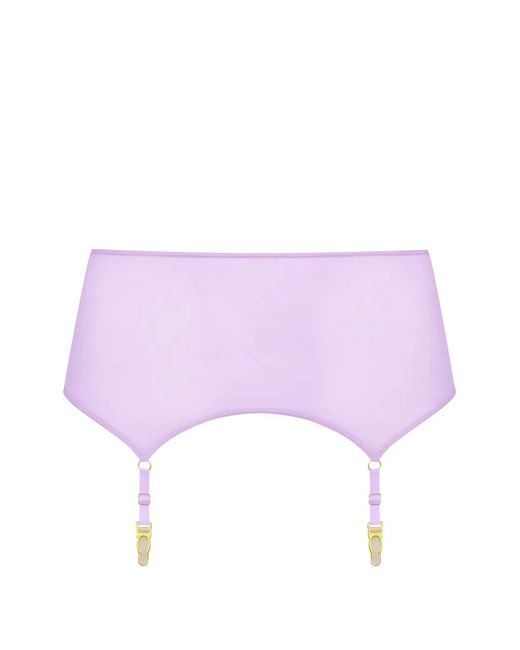 Maison Close Purple Porte-Jarretelles Double Sens À Effet De Transparence