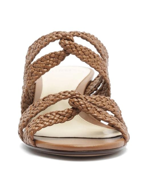 Alexandre Birman Brown Sabrina Sandals