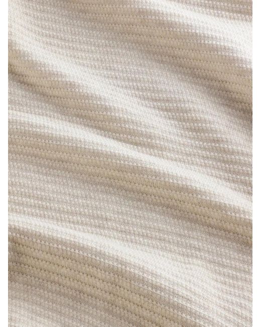 NN07 White Fabian Sweater for men