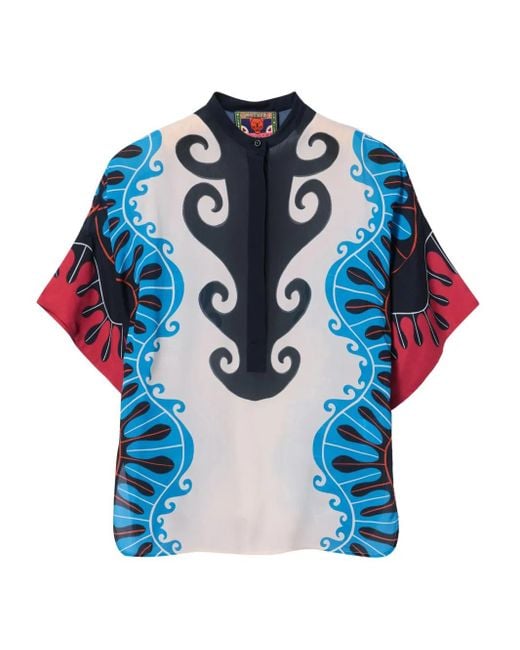 LaDoubleJ Blue X Mother Estelle Blouse