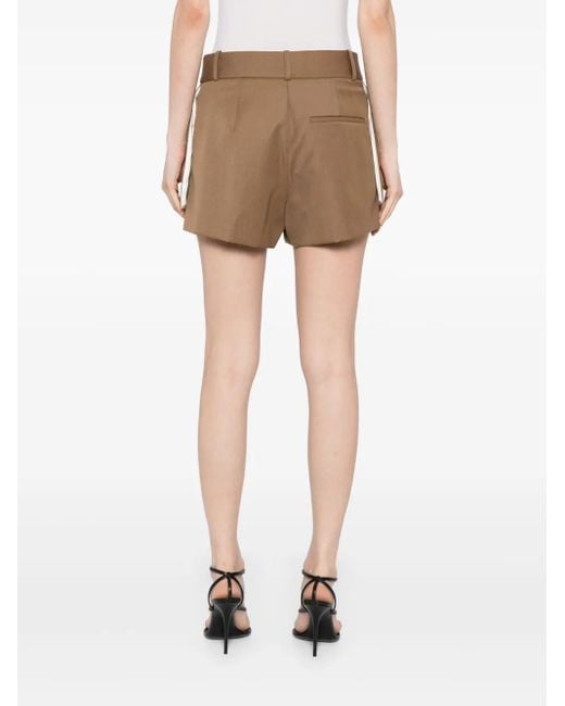 Monse Natural Layered Shorts