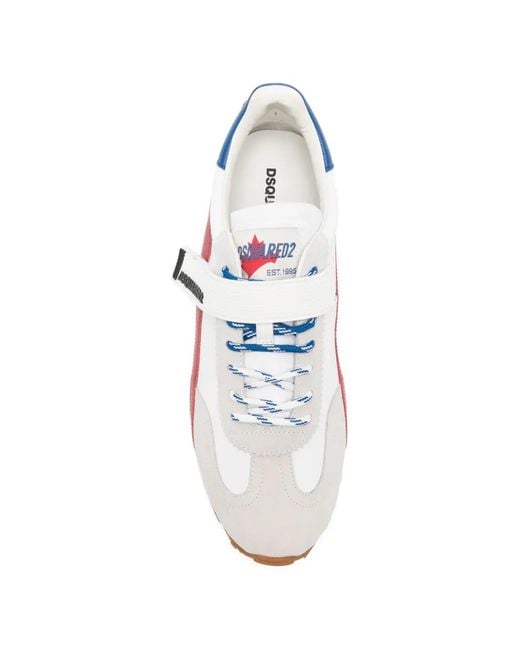 DSquared² White Dc-642 Sneakers for men